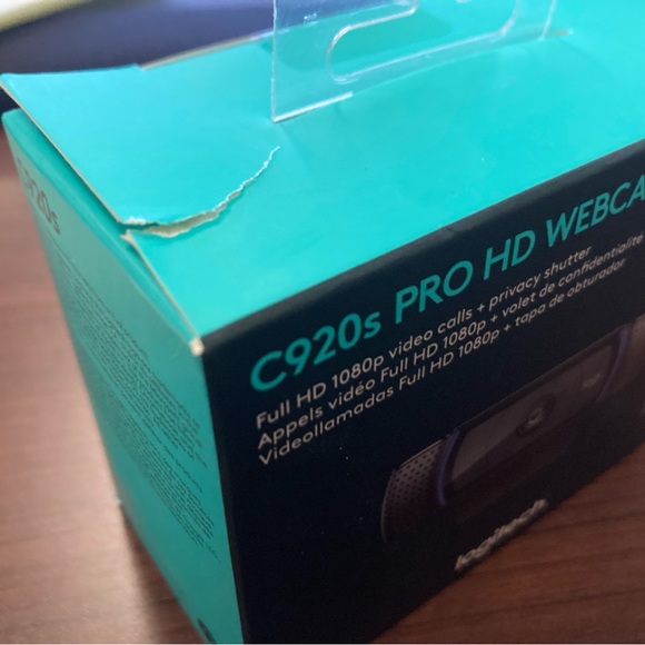 Brand new, never open/used Logitech C920s Pro HD Webcam - Picture 2 of 3
